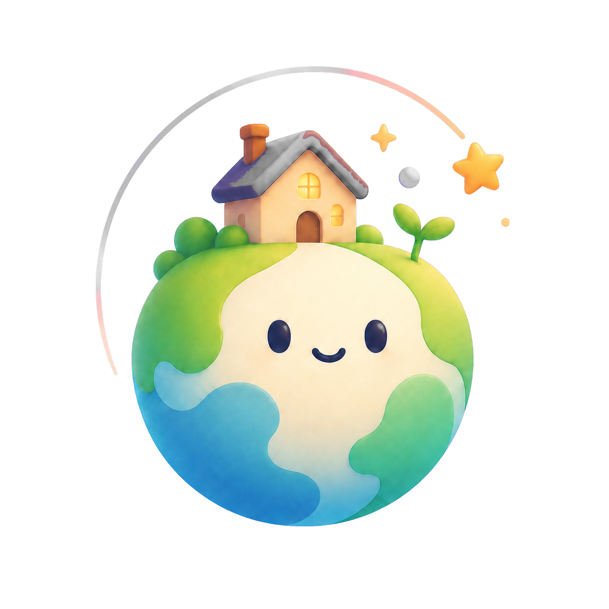 Molu's little world with a tiny home